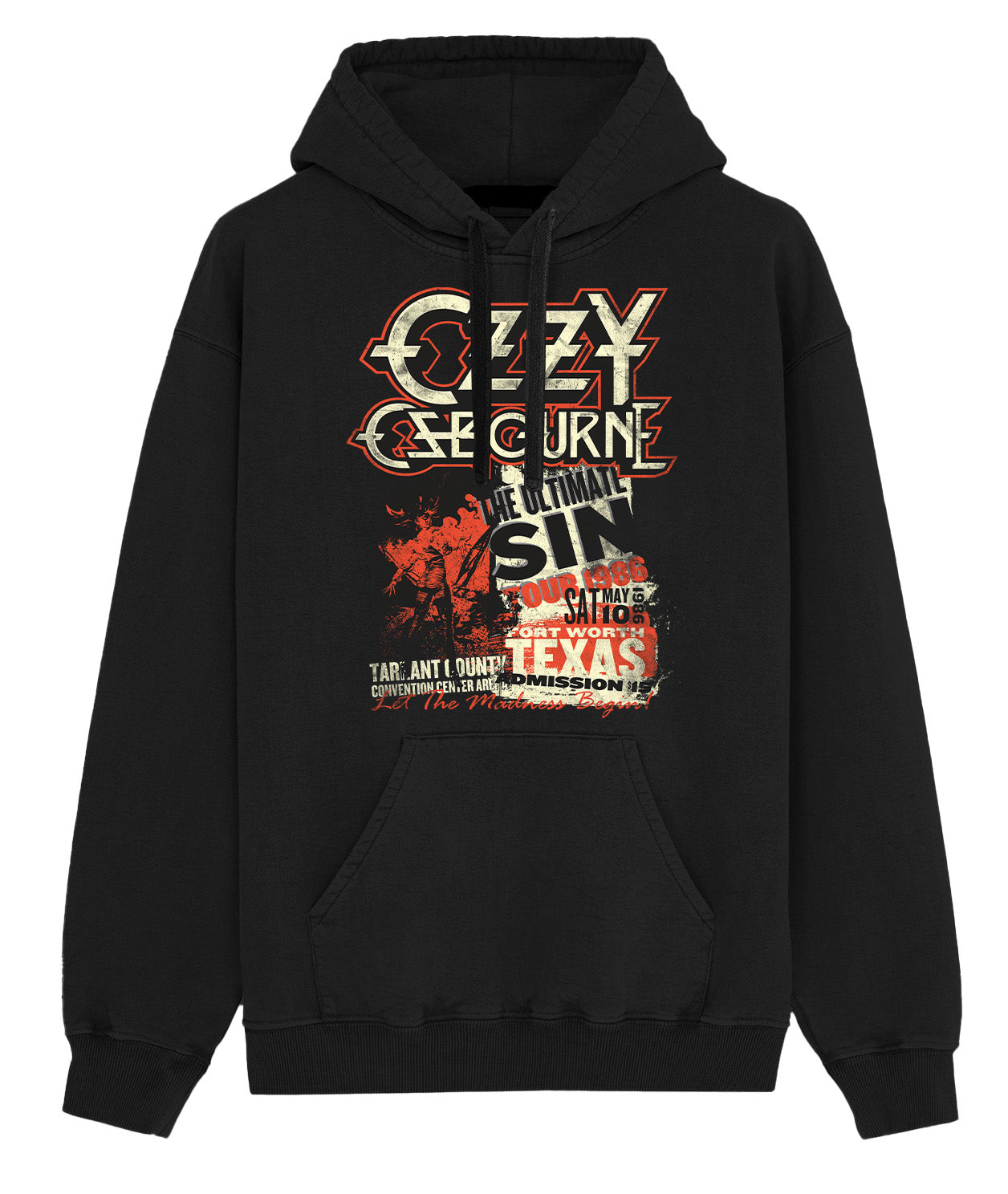 Ozzy Osbourne Ultimate Sin Tour Hoodie